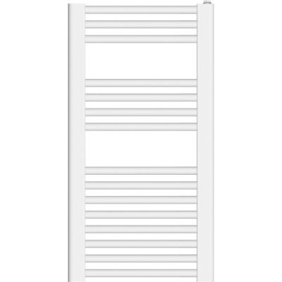 Sèche-serviettes eau chaude - IRSAP - Ares étroit - Blanc