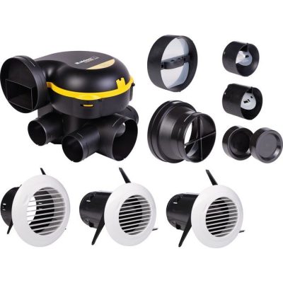 Kit VMC EasyHOME Auto - bouches standard - gamme combles