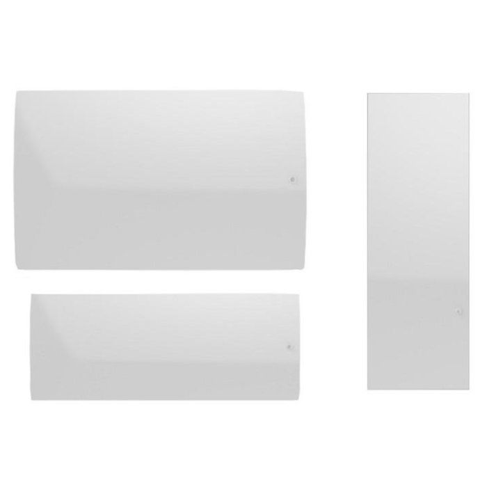 Radiateur à inertie acier INTUIS – Campalys – Blanc