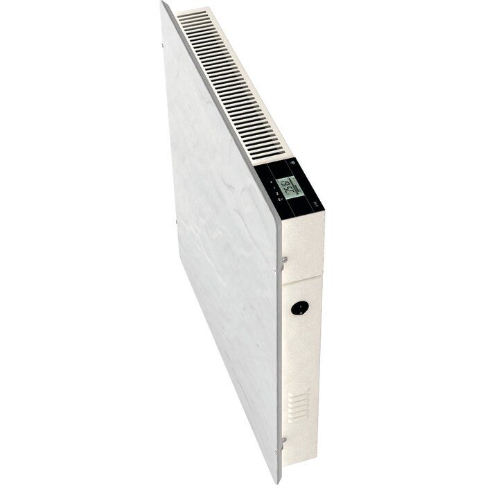 Radiateur pierre et minéraux VALDEROMA - Wifi - Natura Blanc